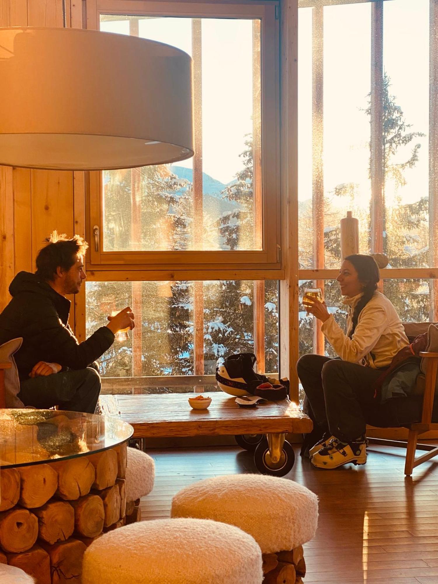 L'Aiguille Grive Chalets Hotel Les Arcs  외부 사진