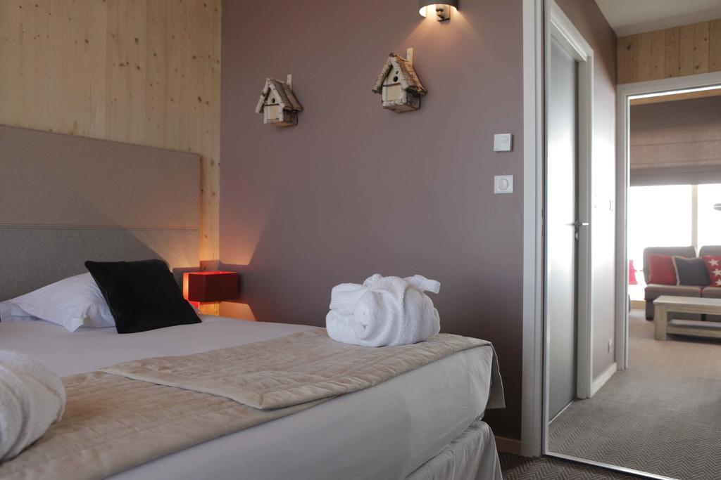 L'Aiguille Grive Chalets Hotel Les Arcs  객실 사진